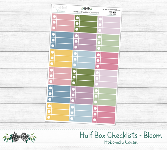Half Box Checklists (Bloom) Hobo Cousin