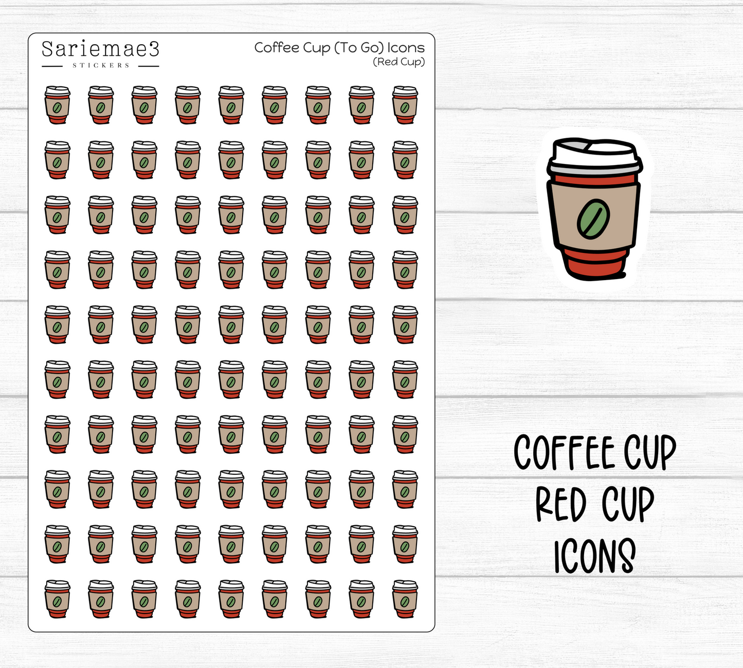 Coffee Cup (Red Cup) Icons