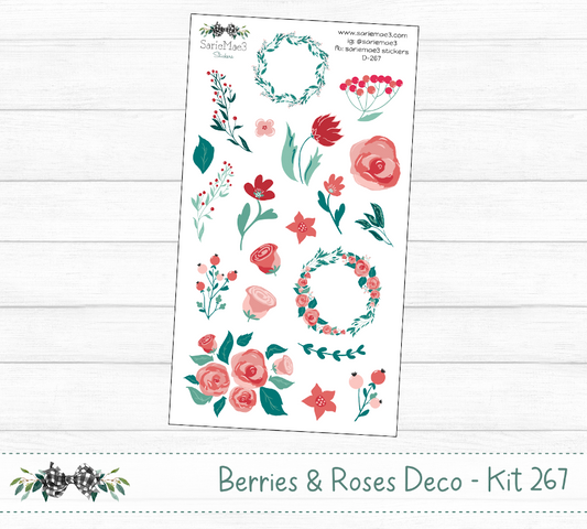 Berries & Roses Deco (Kit 267)