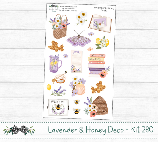 Lavender & Honey Deco (Kit 280)