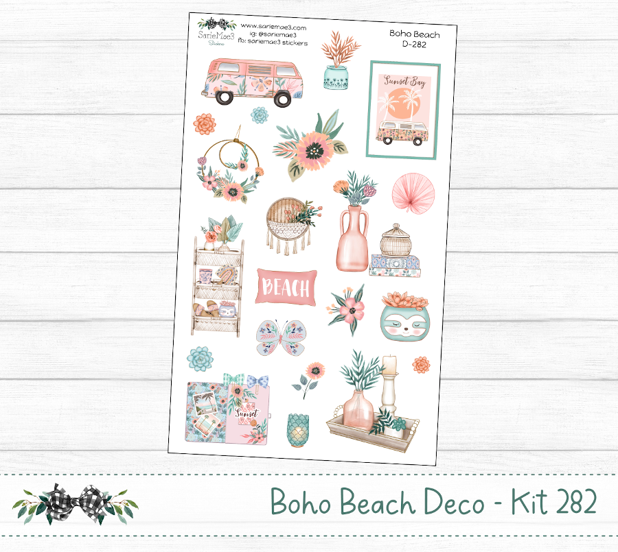 Boho Beach Deco (Kit 282)