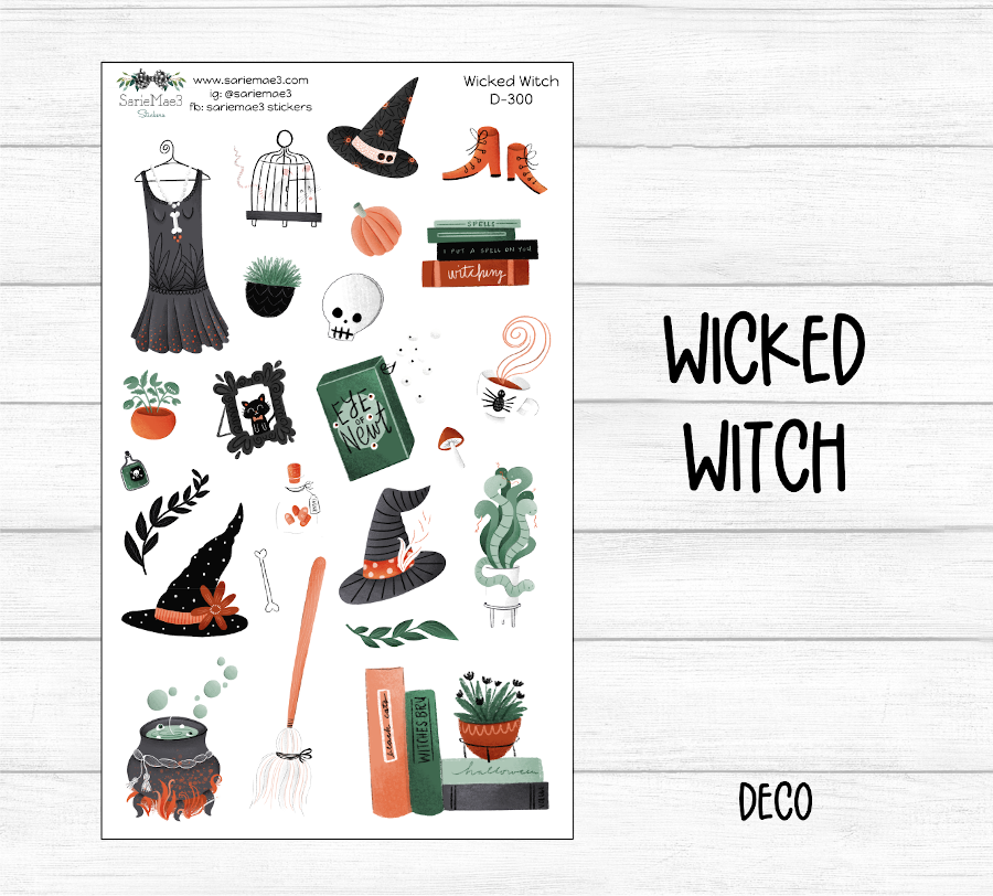 Wicked Witch Deco (Kit 300)