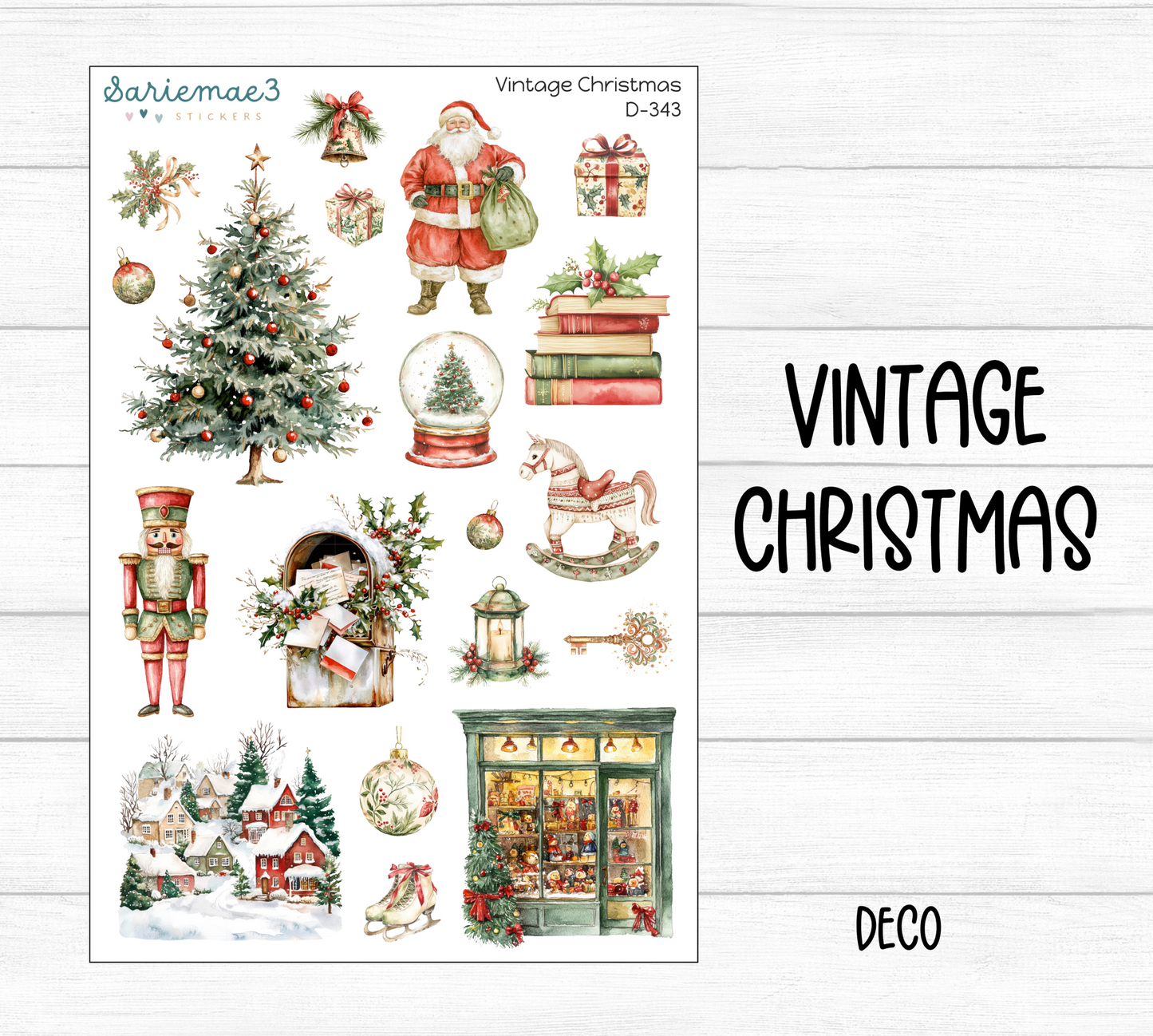 Vintage Christmas Deco (Kit 343)