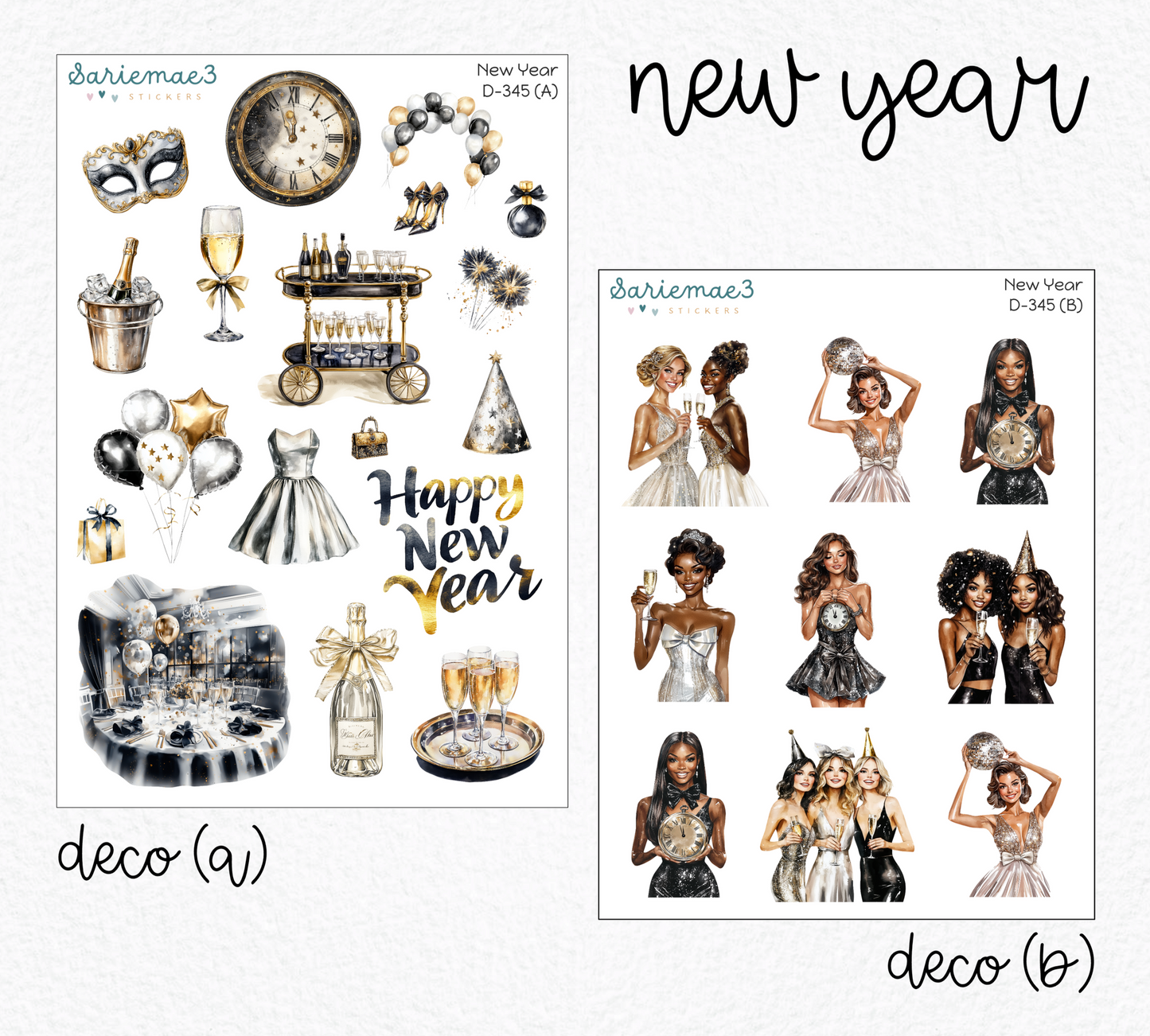 New Year Deco (Kit 345)