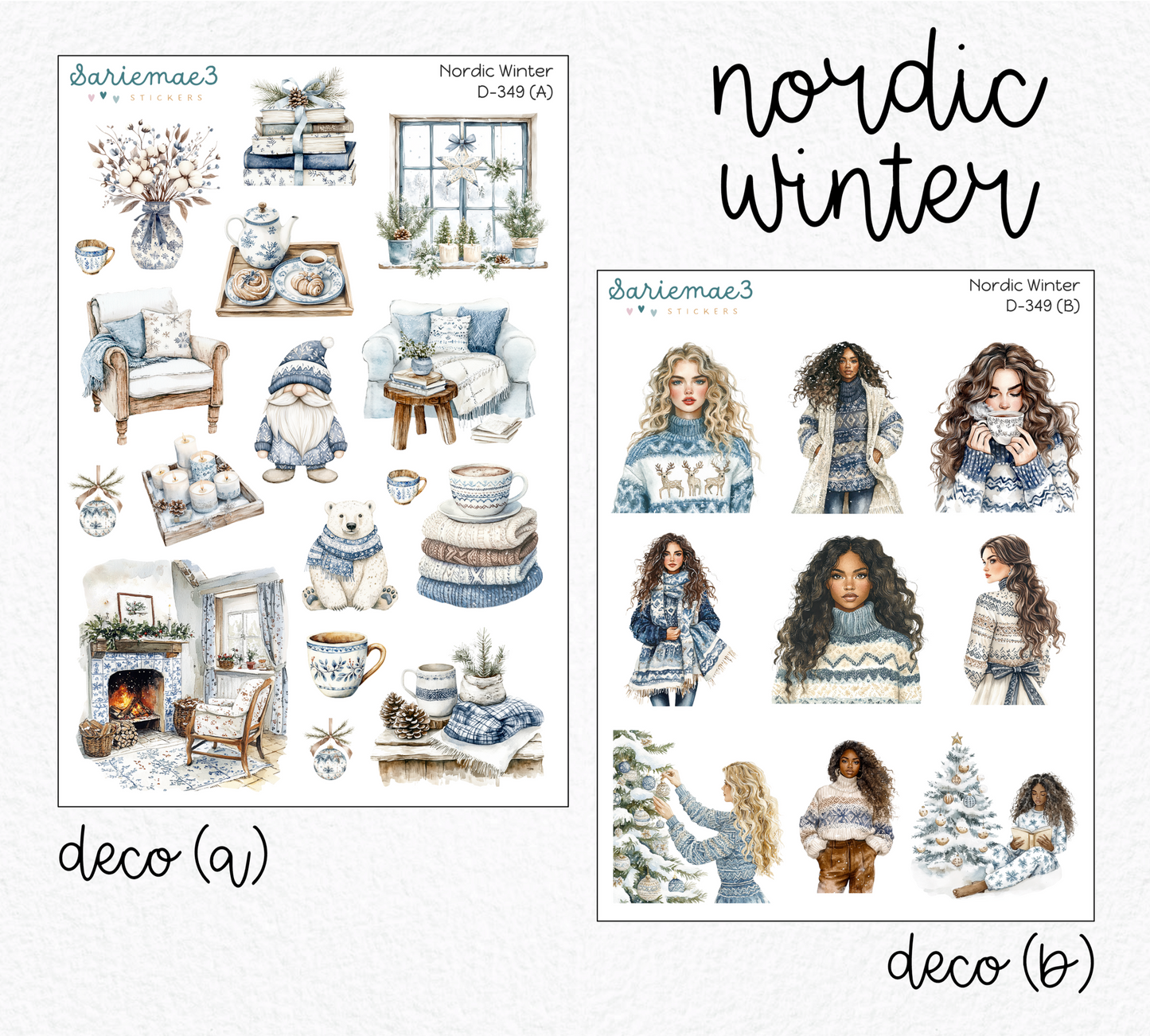 Nordic Winter Deco (Kit 349)