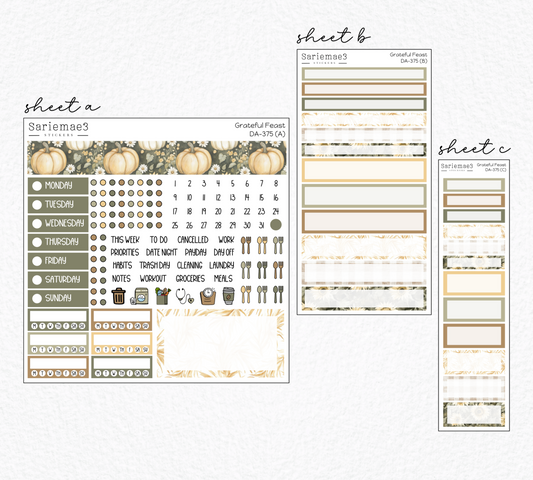 Dashboard Layout Kit, Grateful Feast, DA-375