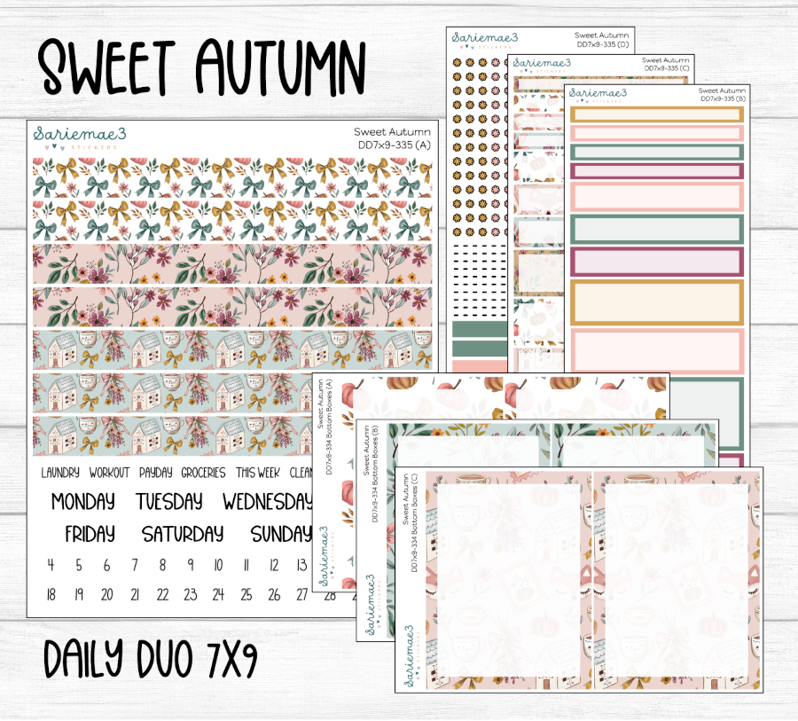Daily Duo Kit (7x9), Sweet Autumn, DD-335