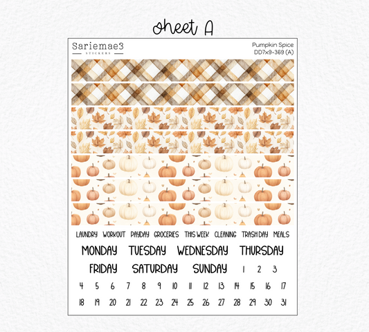 Daily Duo Kit (7x9), Pumpkin Spice, DD-369