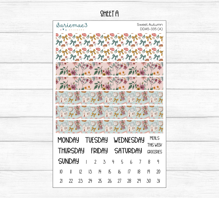 Daily Duo Kit (A5), Sweet Autumn, DDA5-335