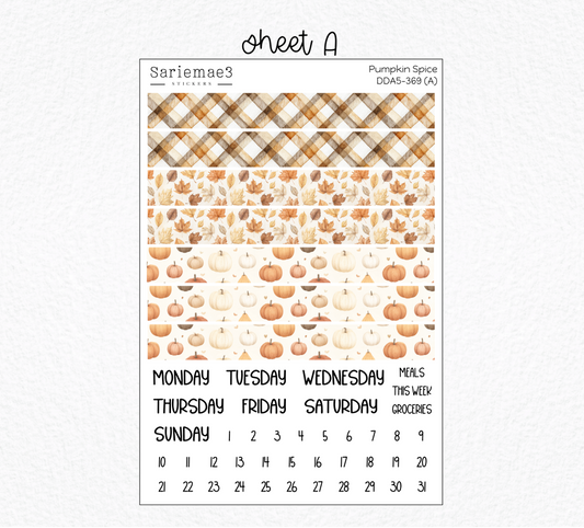 Daily Duo Kit (A5), Pumpkin Spice, DDA5-369