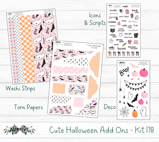 Weekly Kit Add Ons, Cute Halloween, Kit 178