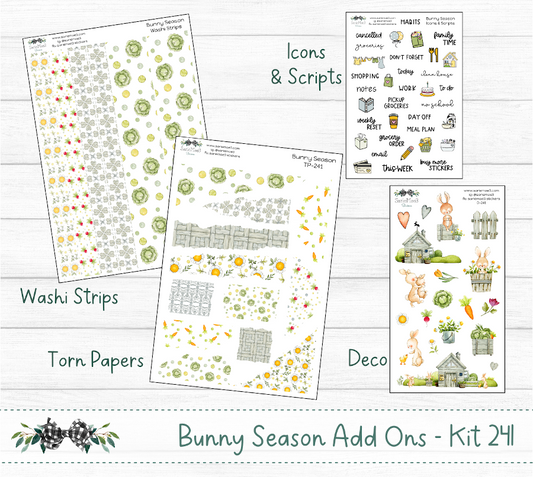 Weekly Kit Add Ons, Bunny Season, Kit 241