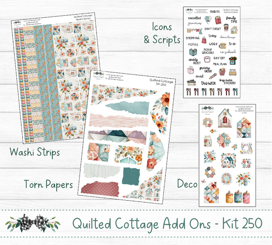 Weekly Kit Add Ons, Quilted Cottage, Kit 250