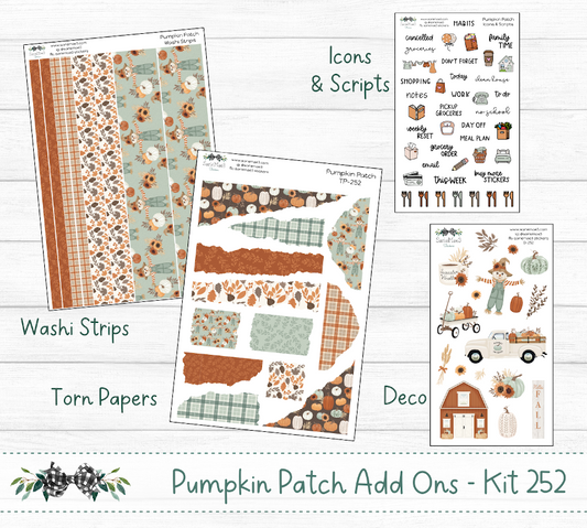 Weekly Kit Add Ons, Pumpkin Patch, Kit 252