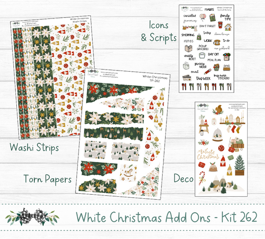 Weekly Kit Add Ons, White Christmas, Kit 262