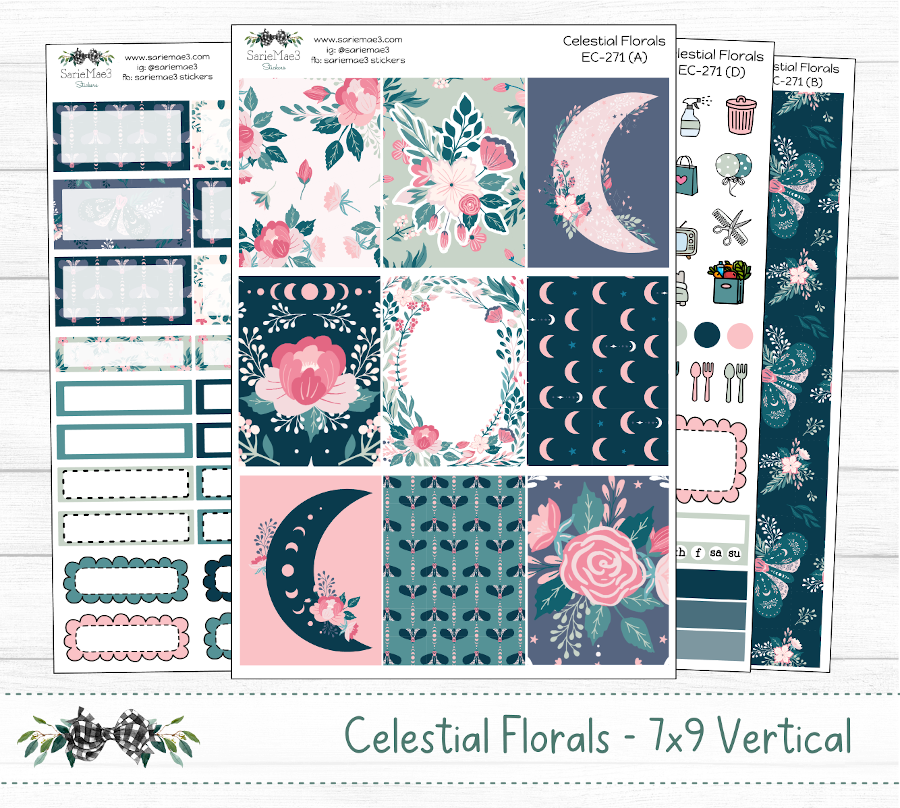 Journaling Kit, Celestial Florals, J-271 – SarieMae3