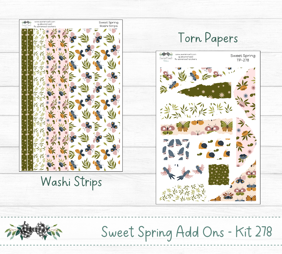 Weekly Kit Add Ons, Sweet Spring, Kit 278