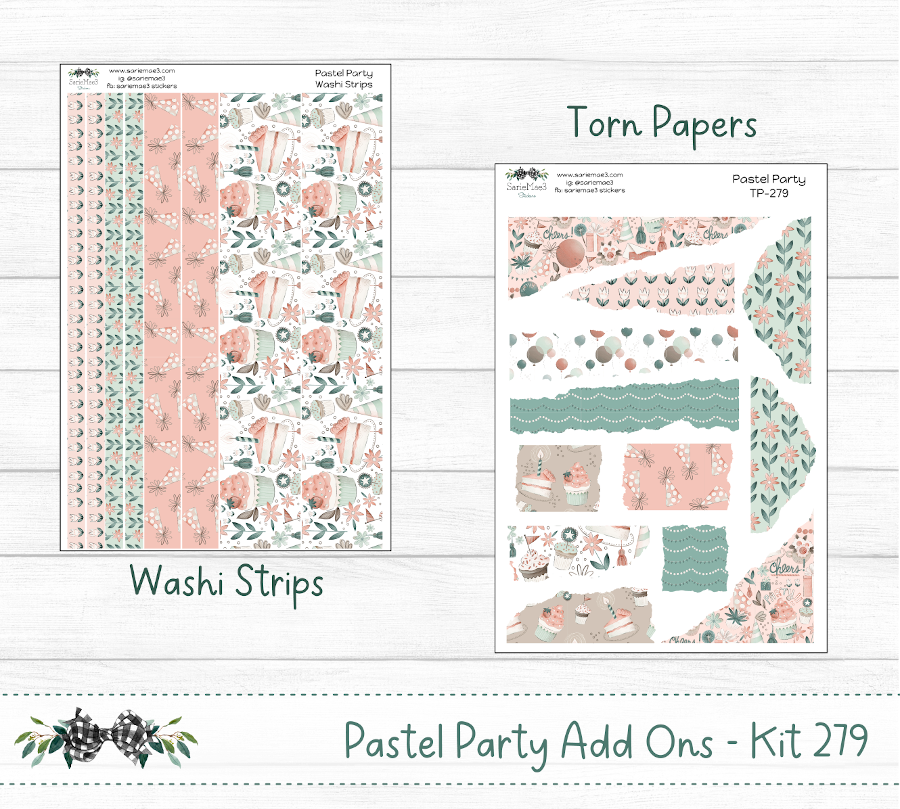 Weekly Kit Add Ons, Pastel Party, Kit 279