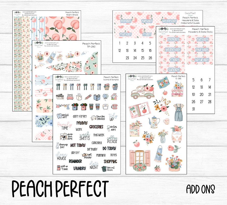 Hobonichi Weeks Kit, Peach Perfect, HW-290