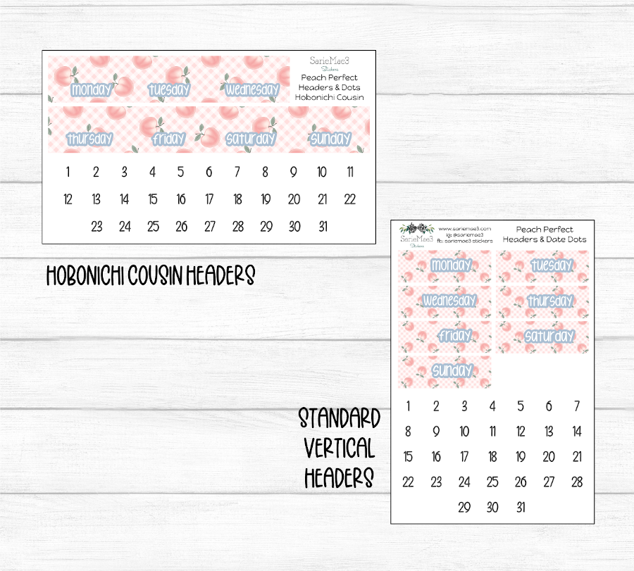 Weekly Kit Add Ons, Peach Perfect, Kit 290