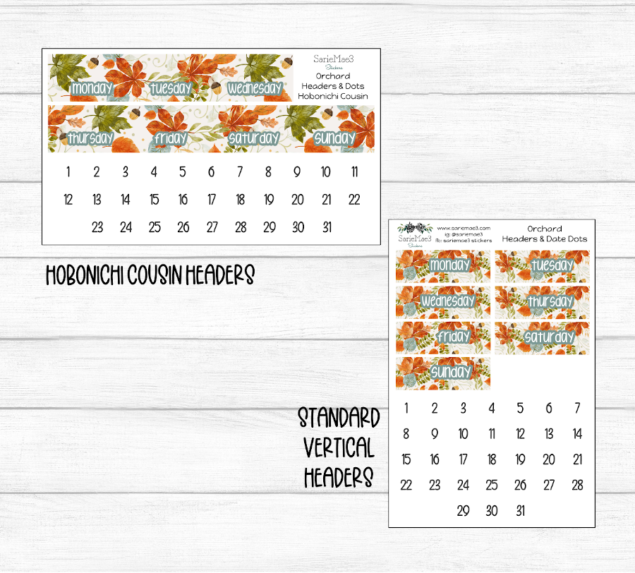 Weekly Kit Add Ons, Orchard, Kit 301