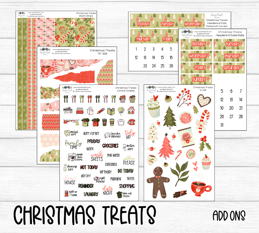 Journaling Kit, Christmas Treats, J-306