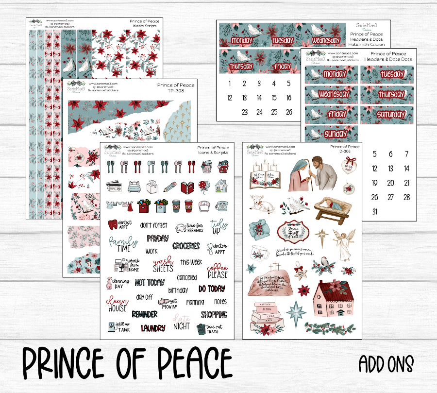 Journaling Kit, Prince of Peace, J-308