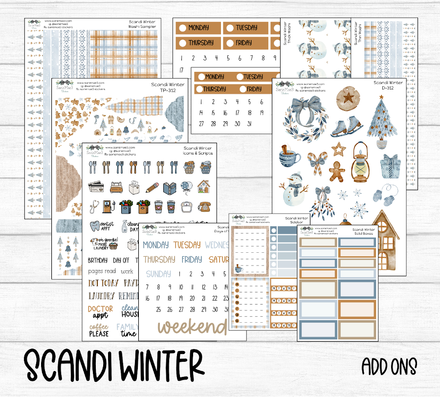 Journaling Kit, Scandi Winter, J-312