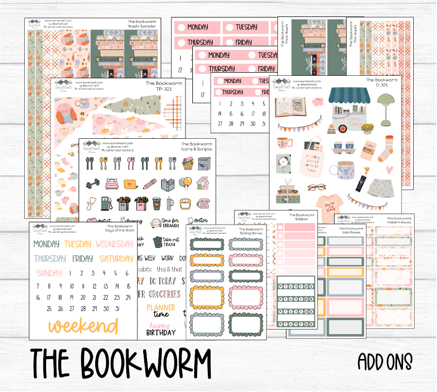 Mini Kit, The Bookworm, MK-321