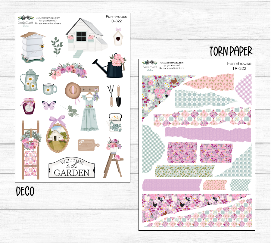 Weekly Kit Add Ons, Farmhouse, Kit 322