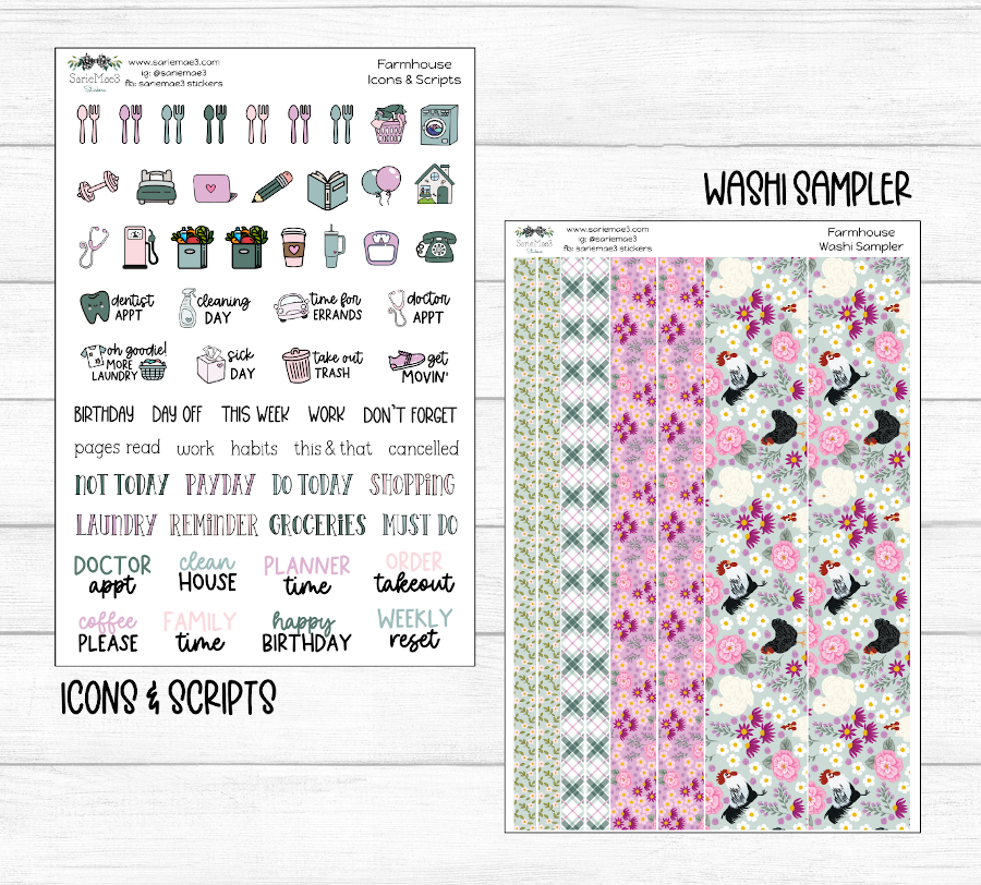 Weekly Kit Add Ons, Farmhouse, Kit 322