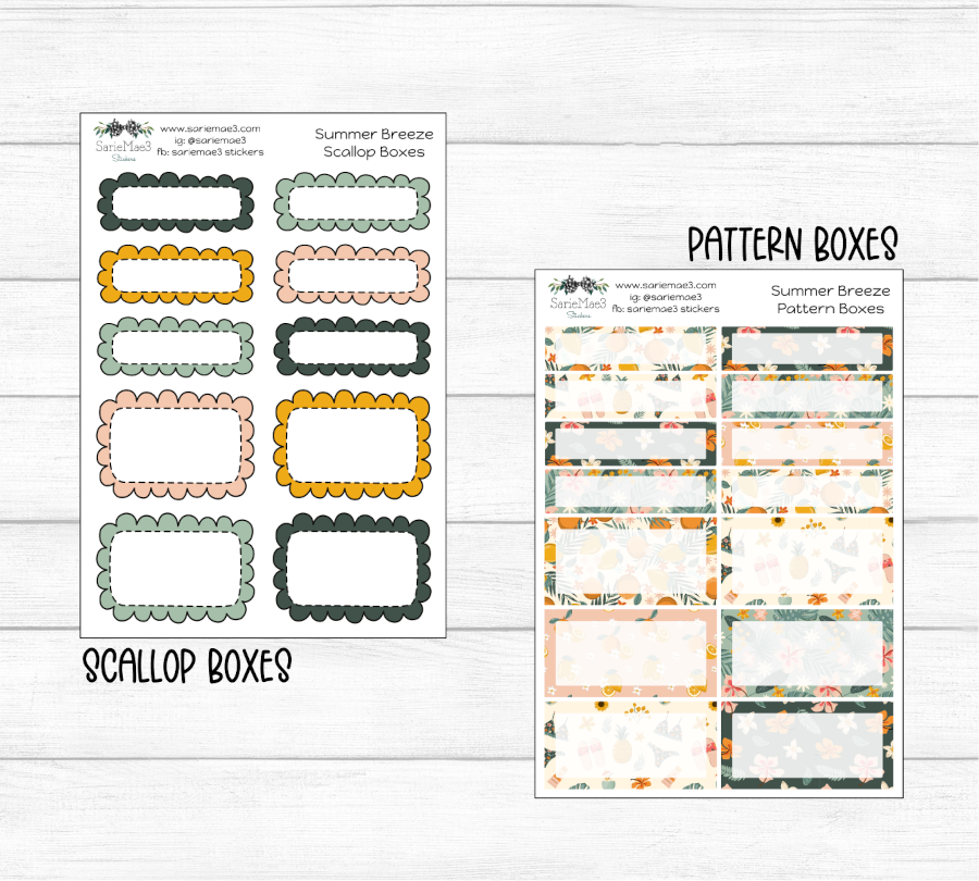 Weekly Kit Add Ons, Summer Breeze, Kit 326
