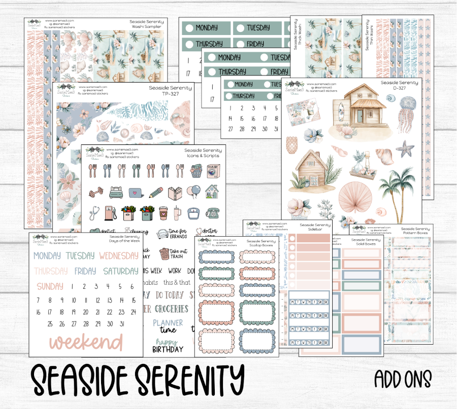 Mini Kit, Seaside Serenity, MK-327