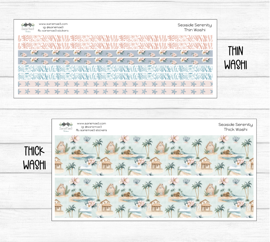 Weekly Kit Add Ons, Seaside Serenity, Kit 327