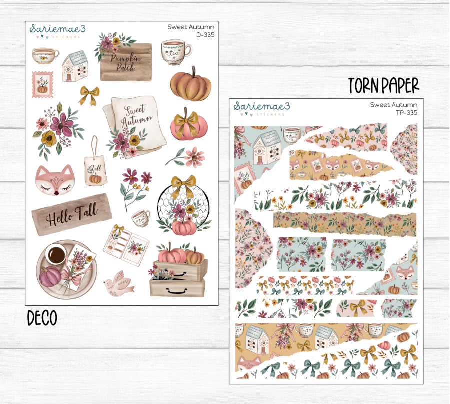 Weekly Kit Add Ons, Sweet Autumn, Kit 335