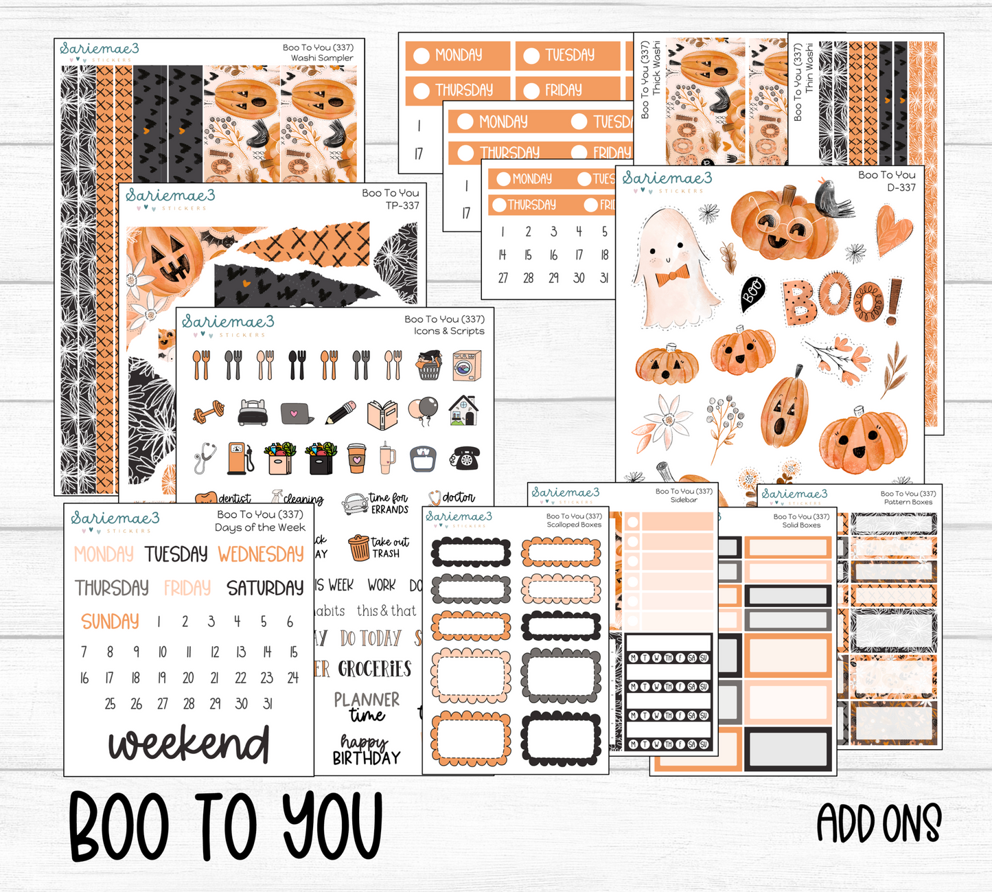 Mini Kit, Boo To You, MK-337