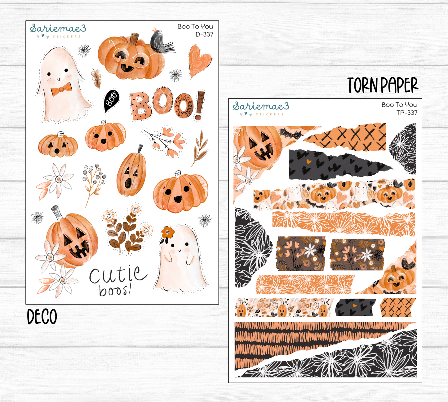 Weekly Kit Add Ons, Boo To You, Kit 337