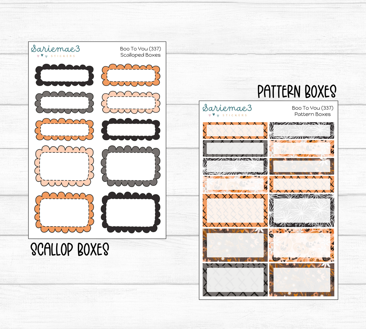Weekly Kit Add Ons, Boo To You, Kit 337
