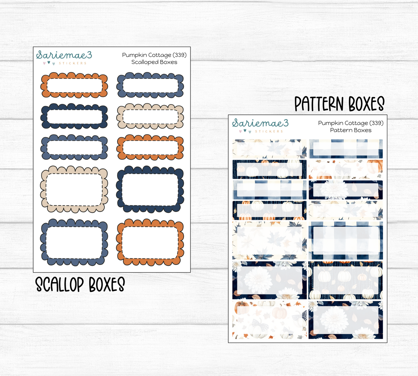 Weekly Kit Add Ons, Pumpkin Cottage, Kit 339