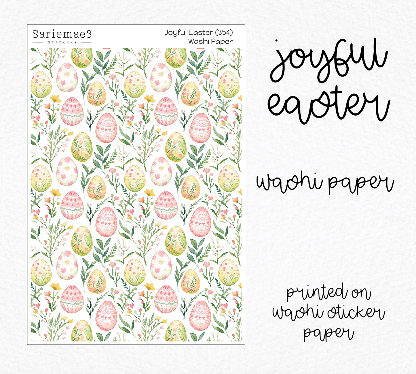 Weekly Kit Add Ons, Joyful Easter, Kit 354