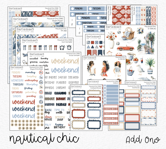 Journaling Kit, Nautical Chic, J-358