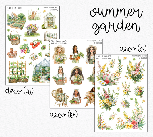 Weekly Kit Add Ons, Summer Garden, Kit 359