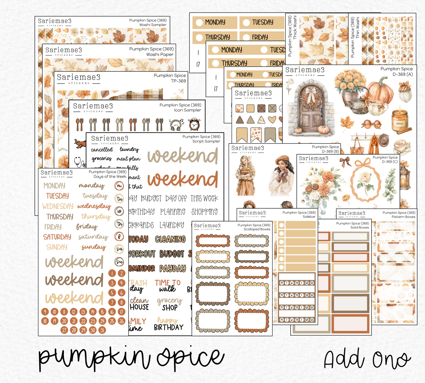 Mini Kit, Pumpkin Spice, MK-369