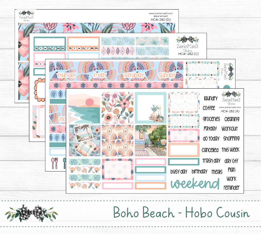 Hobonichi Cousin Kit, Boho Beach, HCW-282