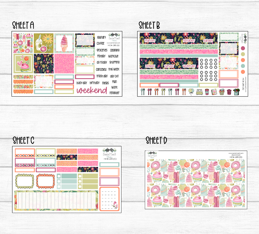 Hobonichi Cousin Kit, Sweetest Day, HCW-285