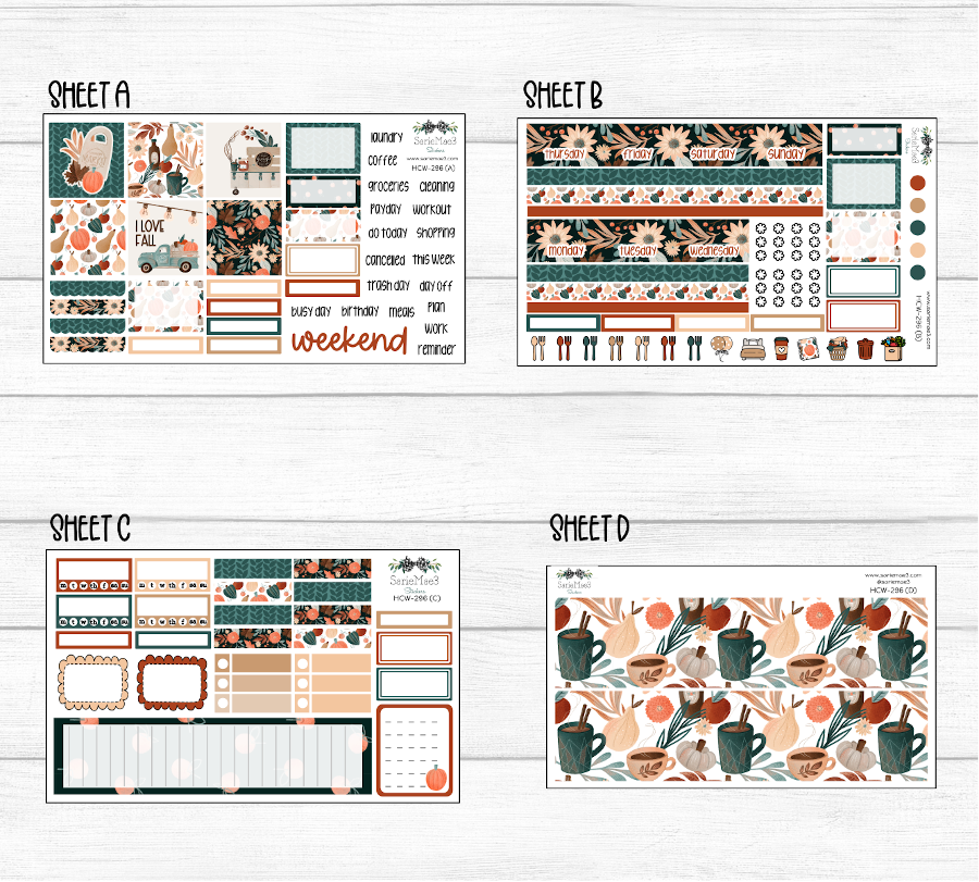 Hobonichi Cousin Kit, Fall Market, HCW-296