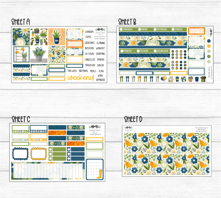 Hobonichi Cousin Kit, In The Garden, HCW-323