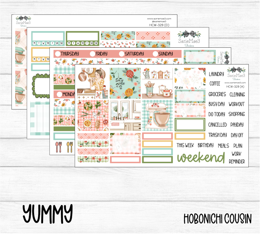 Hobonichi Cousin Kit, Yummy, HCW-329