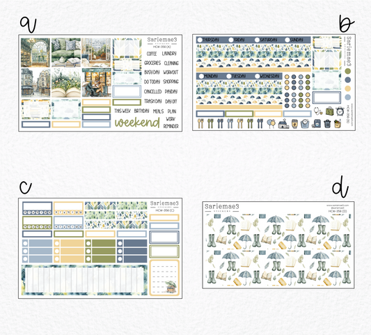 Hobonichi Cousin Kit, Rainy Reads, HCW-356