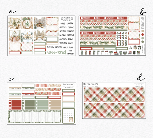 Hobonichi Cousin Kit, Warm Holidays, HCW-376